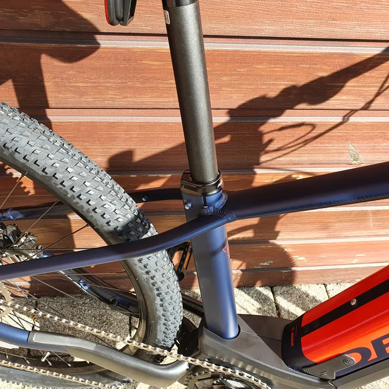 2021 Orbea Keram 30 29er Hardtail Electric MTB in Blue-Red Medium-3